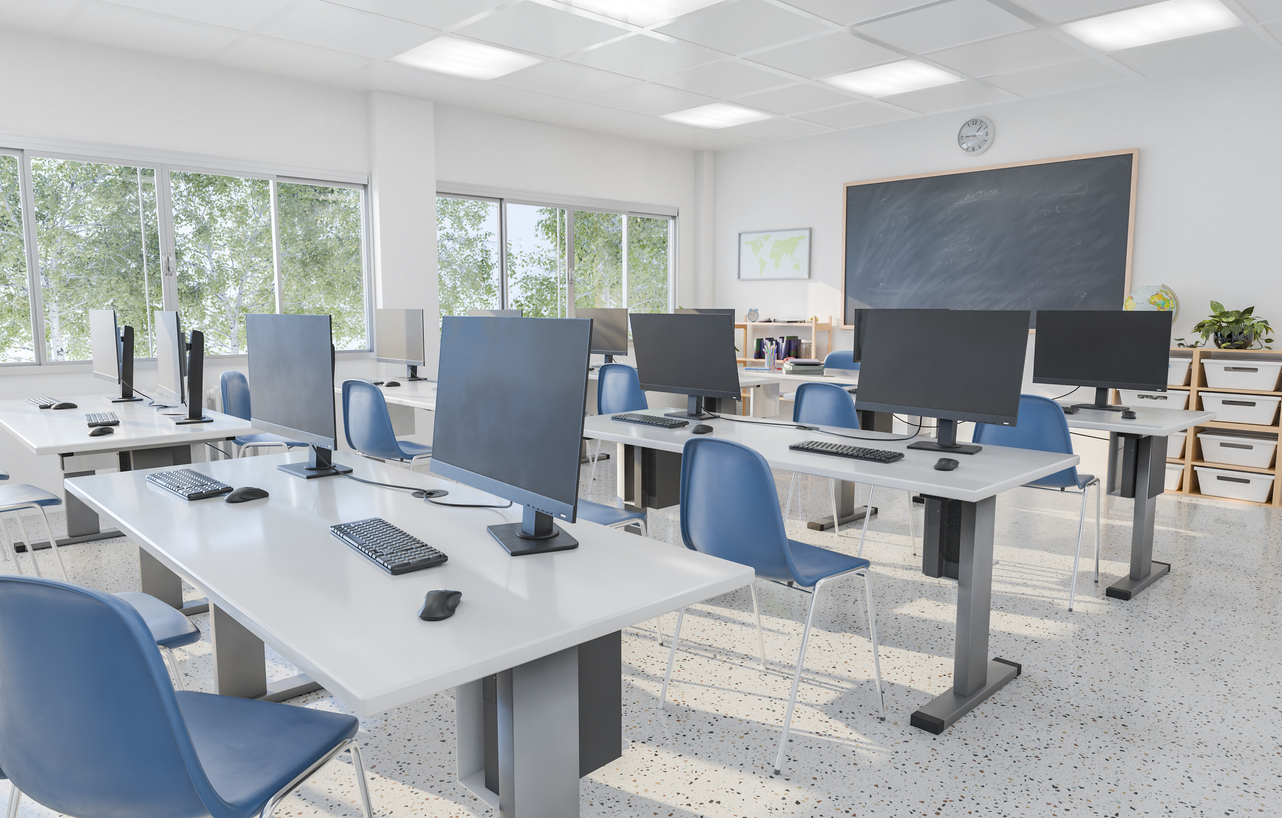 IT-Raum in einer Schule